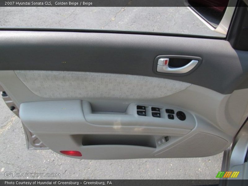Golden Beige / Beige 2007 Hyundai Sonata GLS