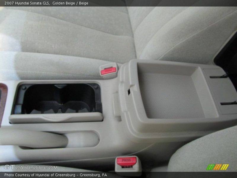 Golden Beige / Beige 2007 Hyundai Sonata GLS