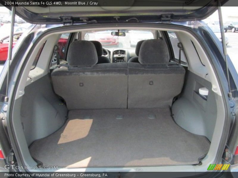 Moonlit Blue / Gray 2004 Hyundai Santa Fe GLS 4WD