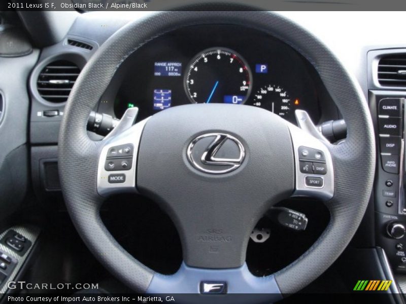  2011 IS F Steering Wheel