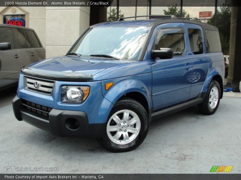Atomic Blue Metallic / Gray/Black 2008 Honda Element EX