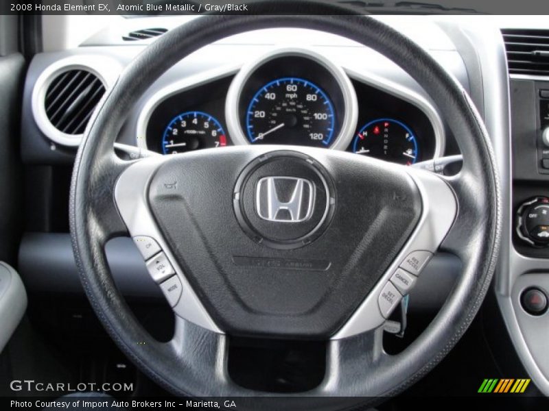 Atomic Blue Metallic / Gray/Black 2008 Honda Element EX