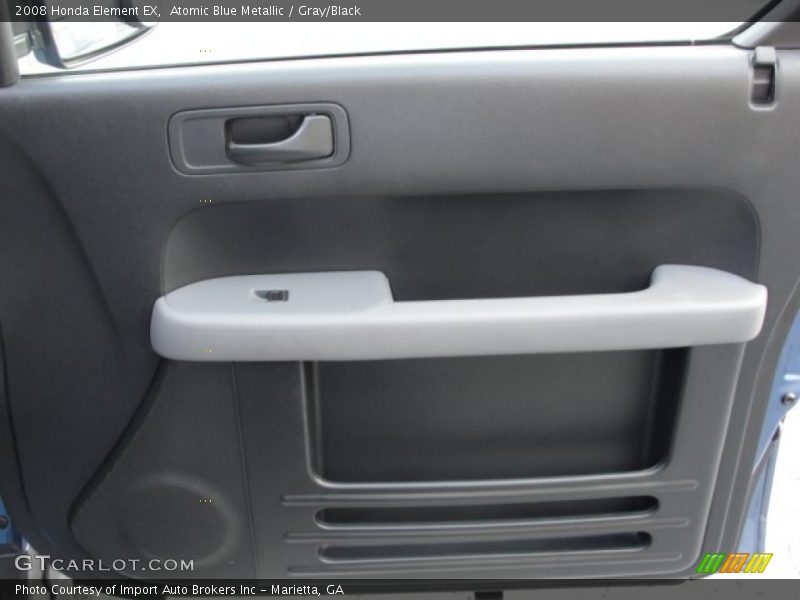 Atomic Blue Metallic / Gray/Black 2008 Honda Element EX