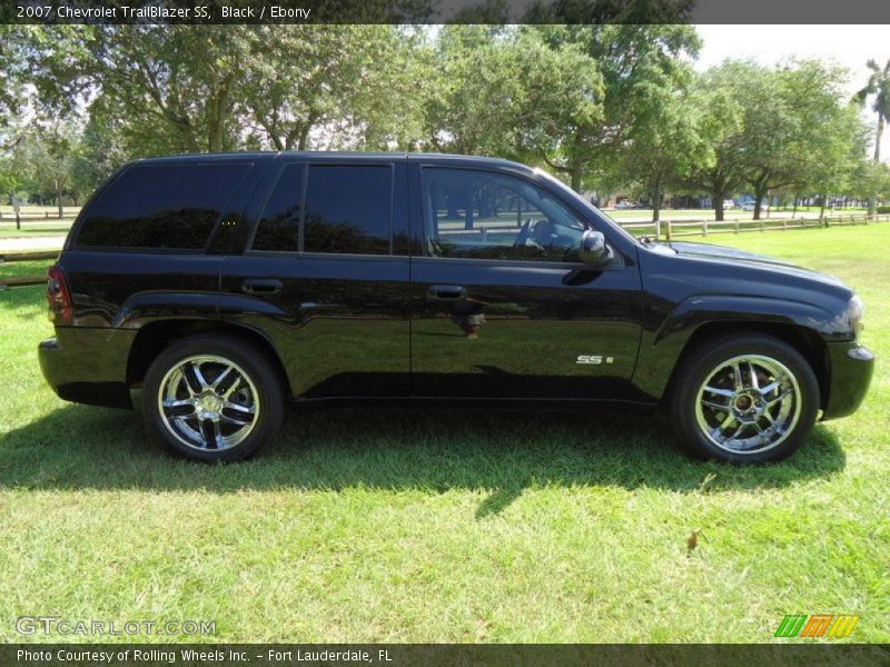 Black / Ebony 2007 Chevrolet TrailBlazer SS
