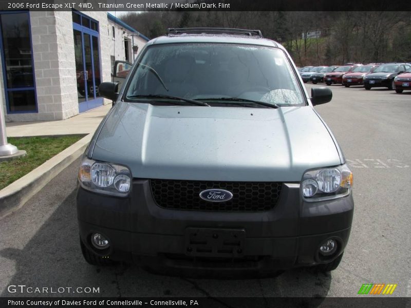 Titanium Green Metallic / Medium/Dark Flint 2006 Ford Escape XLT 4WD