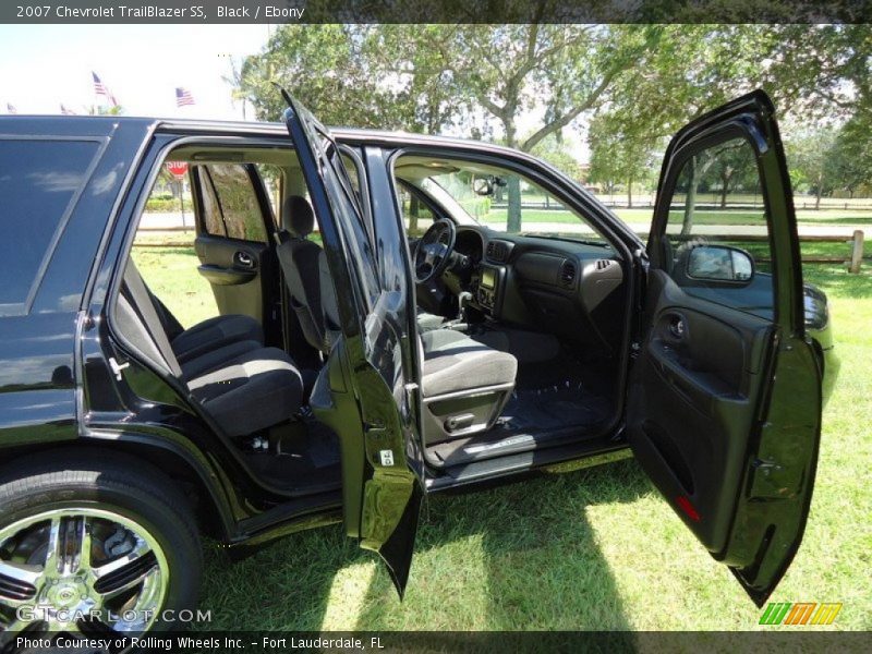 Black / Ebony 2007 Chevrolet TrailBlazer SS