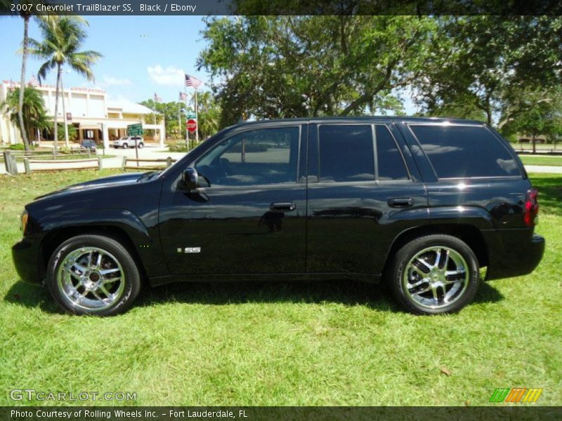 Black / Ebony 2007 Chevrolet TrailBlazer SS