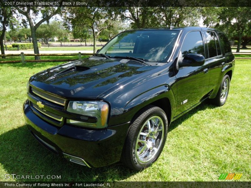 Black / Ebony 2007 Chevrolet TrailBlazer SS