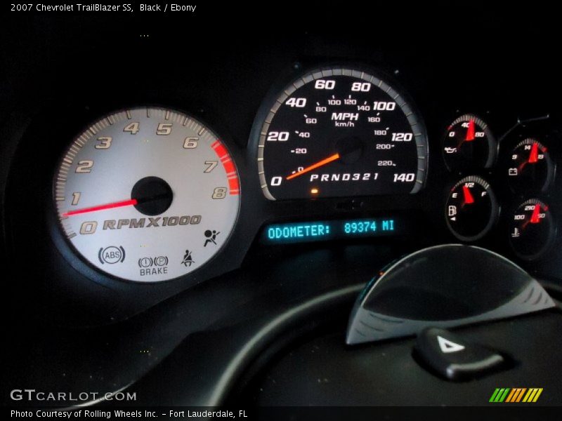 Black / Ebony 2007 Chevrolet TrailBlazer SS