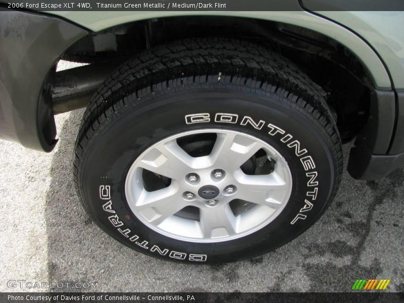 Titanium Green Metallic / Medium/Dark Flint 2006 Ford Escape XLT 4WD