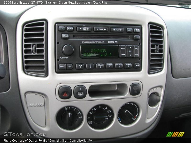 Titanium Green Metallic / Medium/Dark Flint 2006 Ford Escape XLT 4WD