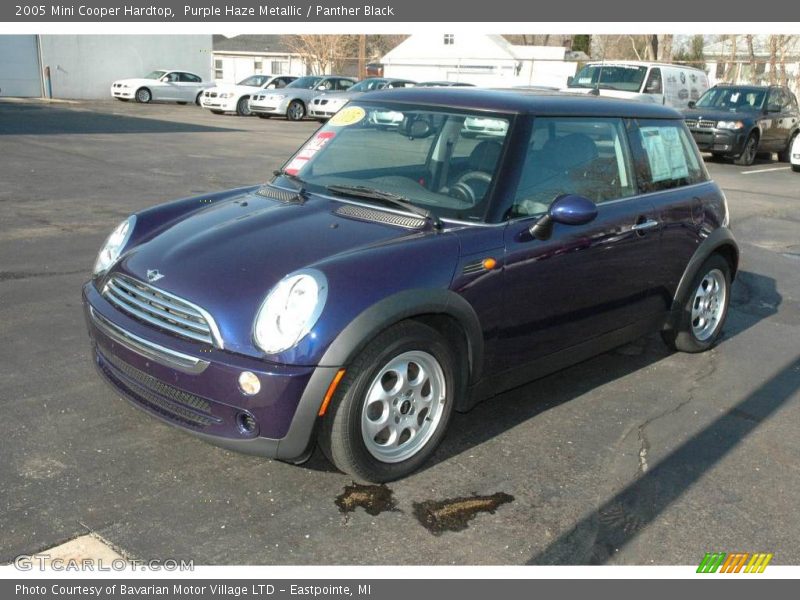 Purple Haze Metallic / Panther Black 2005 Mini Cooper Hardtop