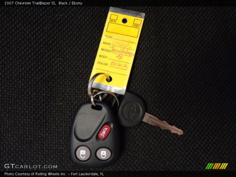 Black / Ebony 2007 Chevrolet TrailBlazer SS