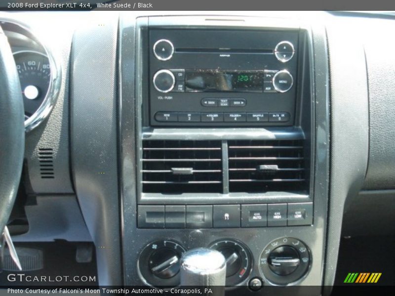 White Suede / Black 2008 Ford Explorer XLT 4x4