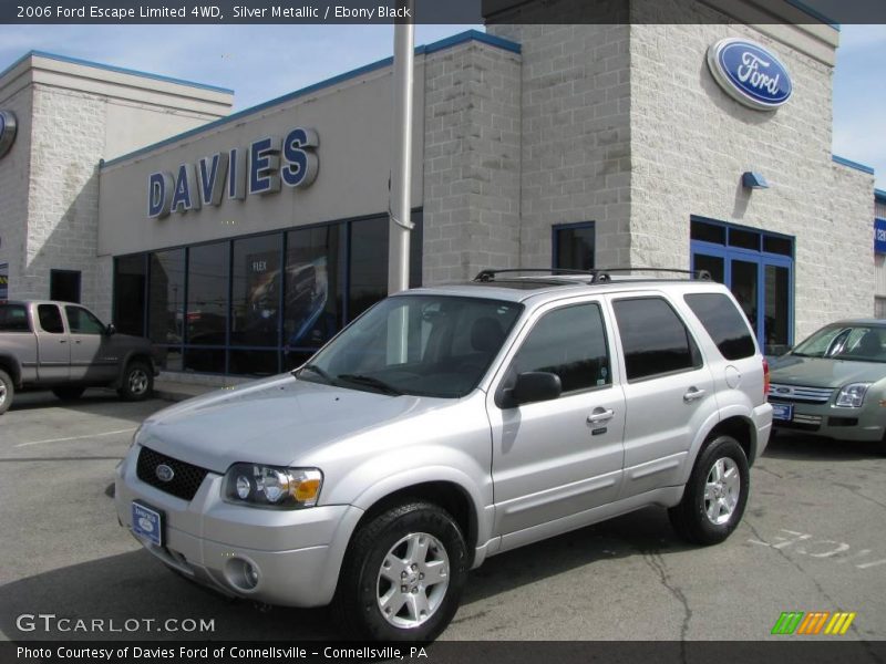 Silver Metallic / Ebony Black 2006 Ford Escape Limited 4WD