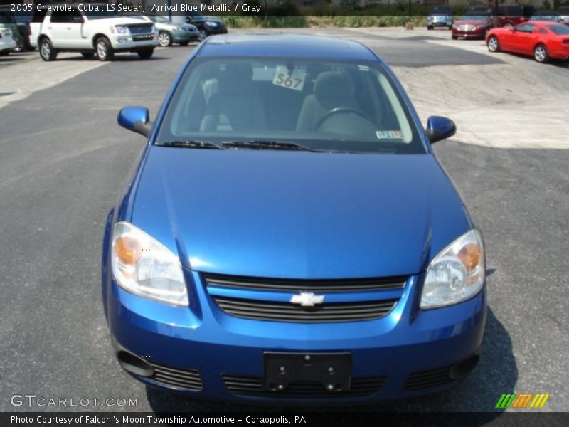 Arrival Blue Metallic / Gray 2005 Chevrolet Cobalt LS Sedan