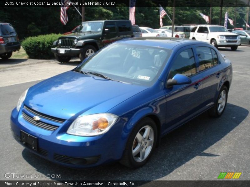 Arrival Blue Metallic / Gray 2005 Chevrolet Cobalt LS Sedan