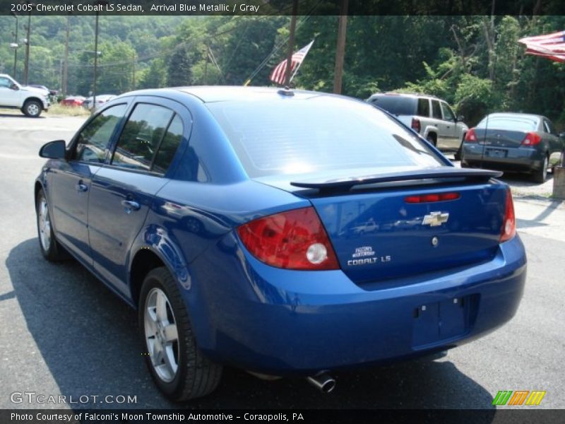 Arrival Blue Metallic / Gray 2005 Chevrolet Cobalt LS Sedan