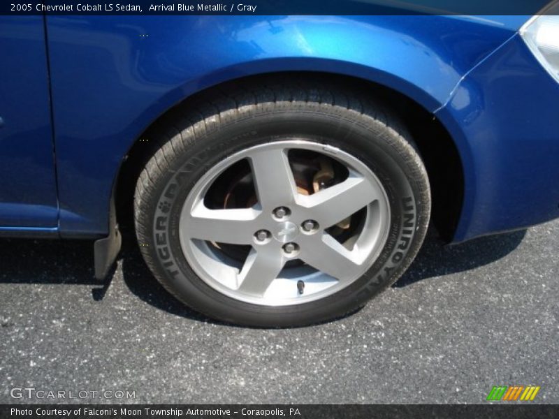 Arrival Blue Metallic / Gray 2005 Chevrolet Cobalt LS Sedan