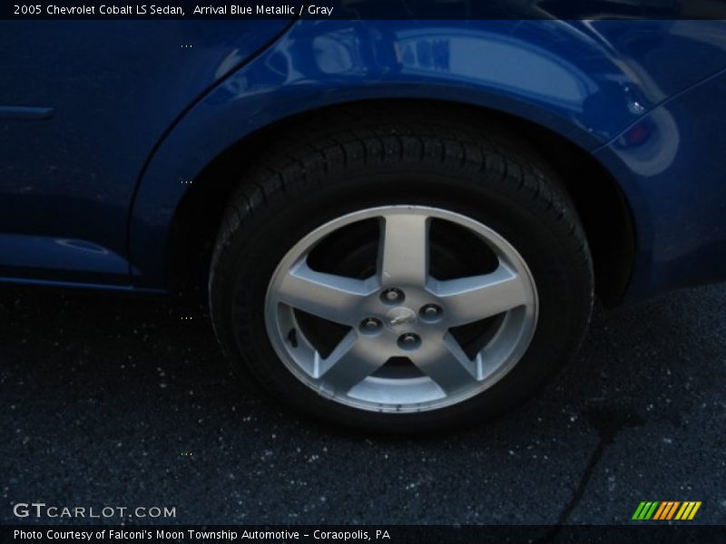 Arrival Blue Metallic / Gray 2005 Chevrolet Cobalt LS Sedan