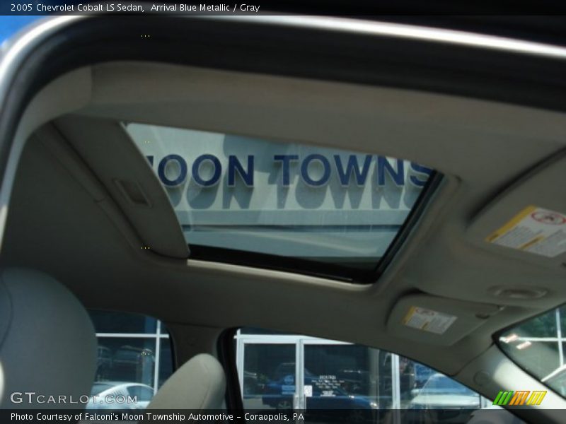 Arrival Blue Metallic / Gray 2005 Chevrolet Cobalt LS Sedan