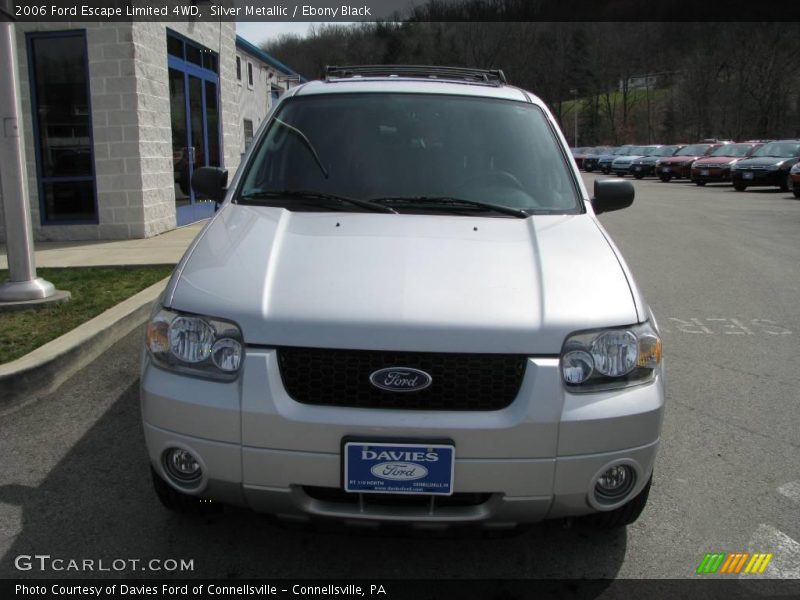 Silver Metallic / Ebony Black 2006 Ford Escape Limited 4WD