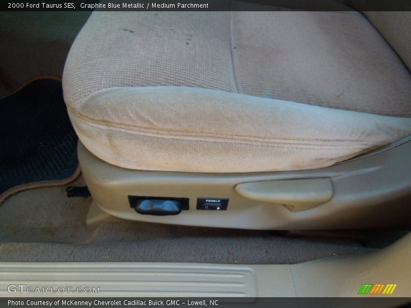 Graphite Blue Metallic / Medium Parchment 2000 Ford Taurus SES
