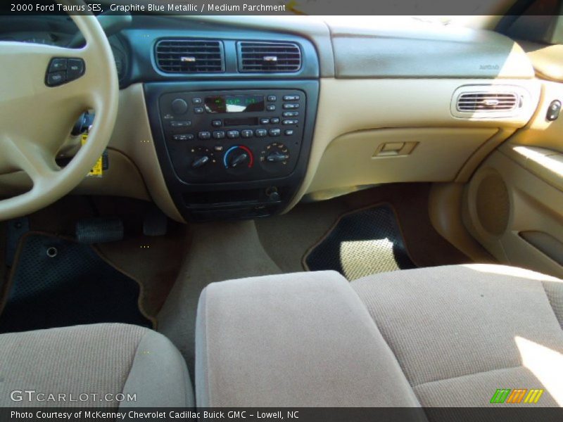 Graphite Blue Metallic / Medium Parchment 2000 Ford Taurus SES