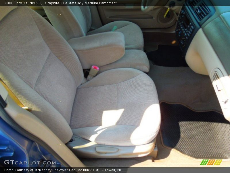 Graphite Blue Metallic / Medium Parchment 2000 Ford Taurus SES