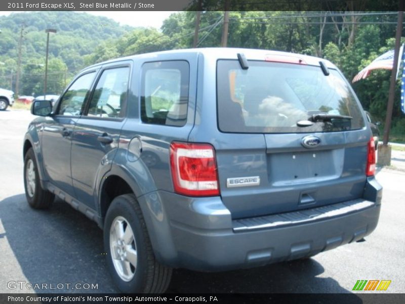 Steel Blue Metallic / Stone 2011 Ford Escape XLS