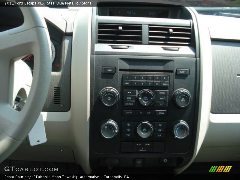 Steel Blue Metallic / Stone 2011 Ford Escape XLS