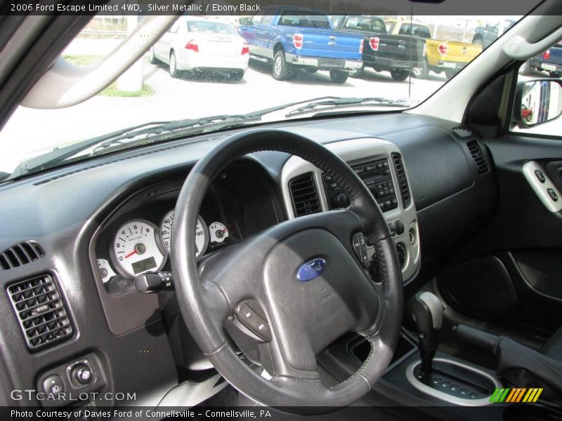 Silver Metallic / Ebony Black 2006 Ford Escape Limited 4WD