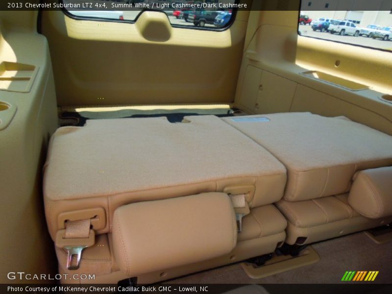 Summit White / Light Cashmere/Dark Cashmere 2013 Chevrolet Suburban LTZ 4x4