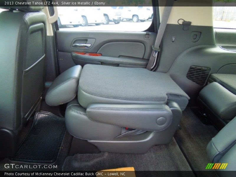 Silver Ice Metallic / Ebony 2013 Chevrolet Tahoe LTZ 4x4
