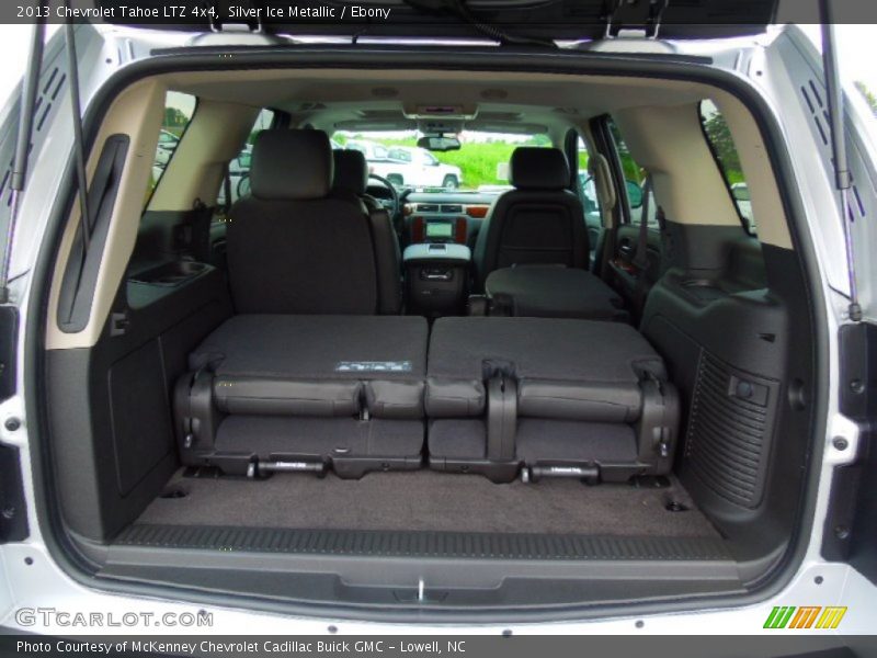 Silver Ice Metallic / Ebony 2013 Chevrolet Tahoe LTZ 4x4