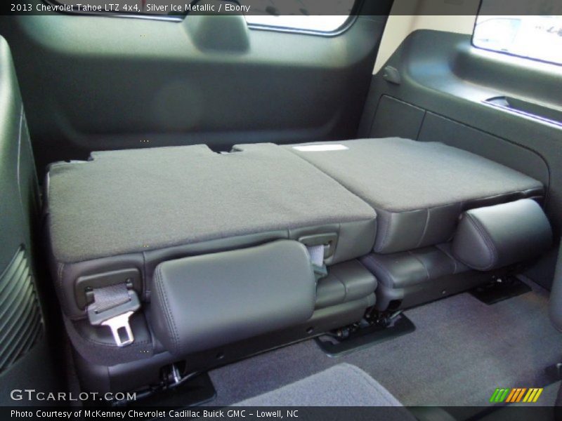 Silver Ice Metallic / Ebony 2013 Chevrolet Tahoe LTZ 4x4