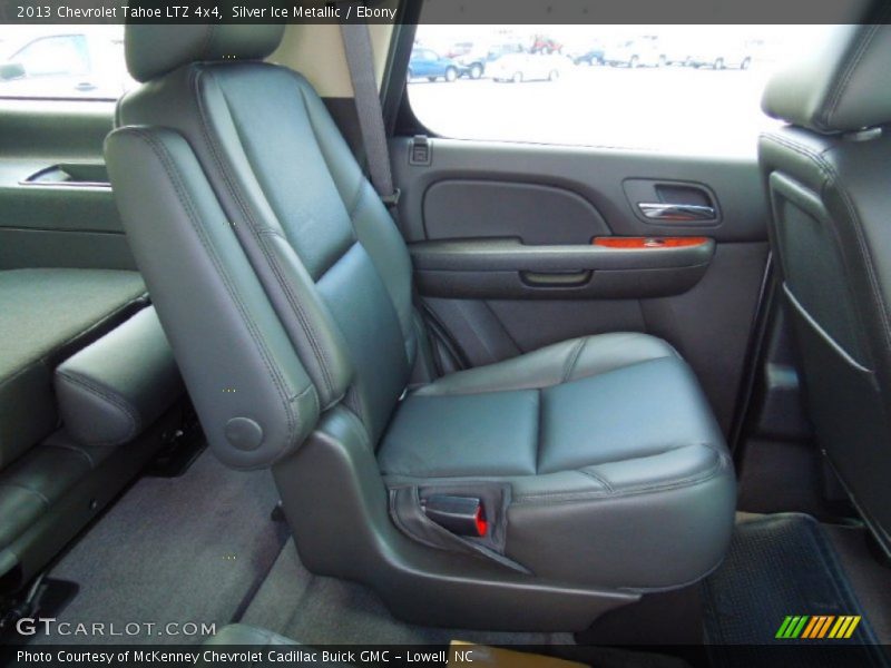 Silver Ice Metallic / Ebony 2013 Chevrolet Tahoe LTZ 4x4