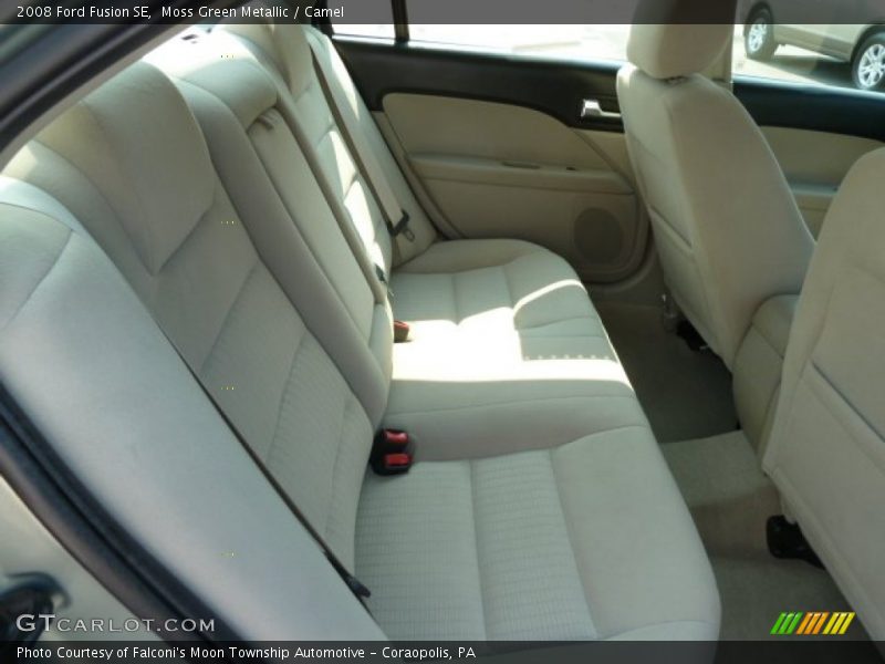 Moss Green Metallic / Camel 2008 Ford Fusion SE