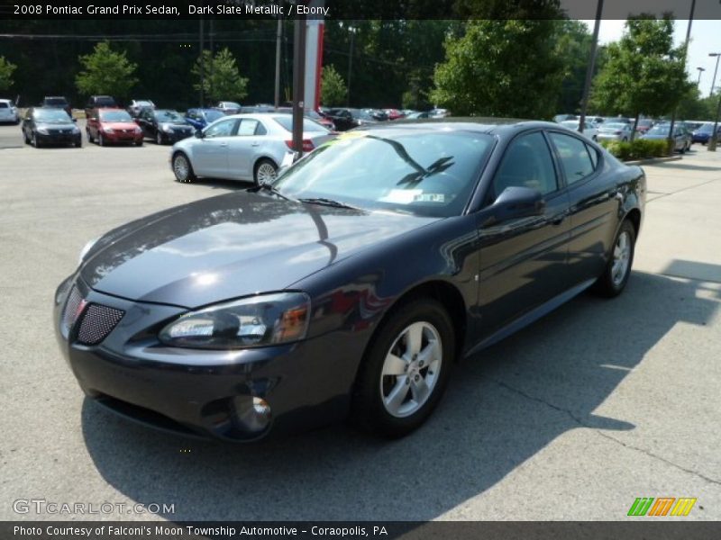 Dark Slate Metallic / Ebony 2008 Pontiac Grand Prix Sedan