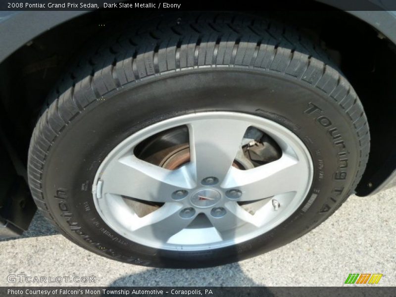 Dark Slate Metallic / Ebony 2008 Pontiac Grand Prix Sedan