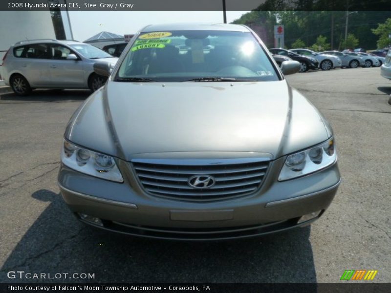 Steel Gray / Gray 2008 Hyundai Azera GLS
