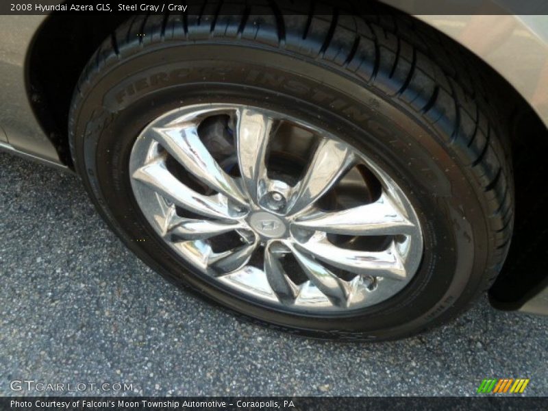 Steel Gray / Gray 2008 Hyundai Azera GLS