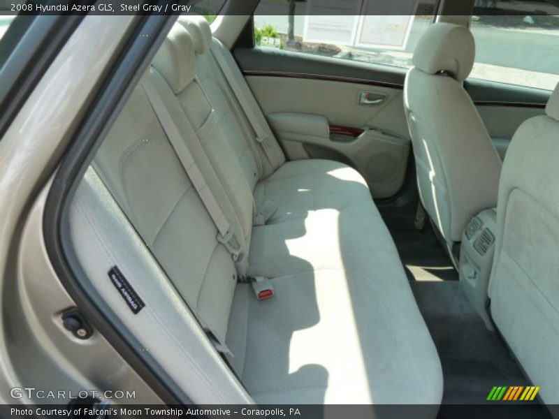 Steel Gray / Gray 2008 Hyundai Azera GLS