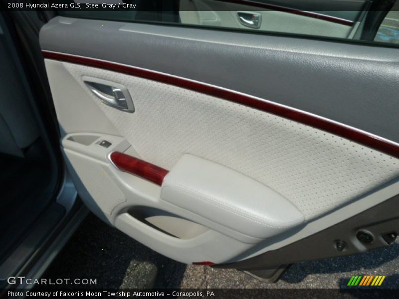 Steel Gray / Gray 2008 Hyundai Azera GLS