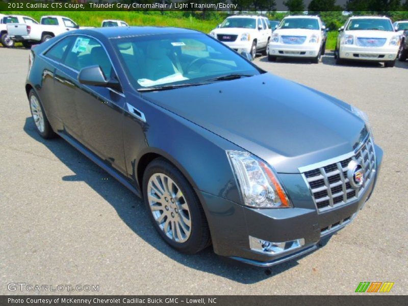 Front 3/4 View of 2012 CTS Coupe