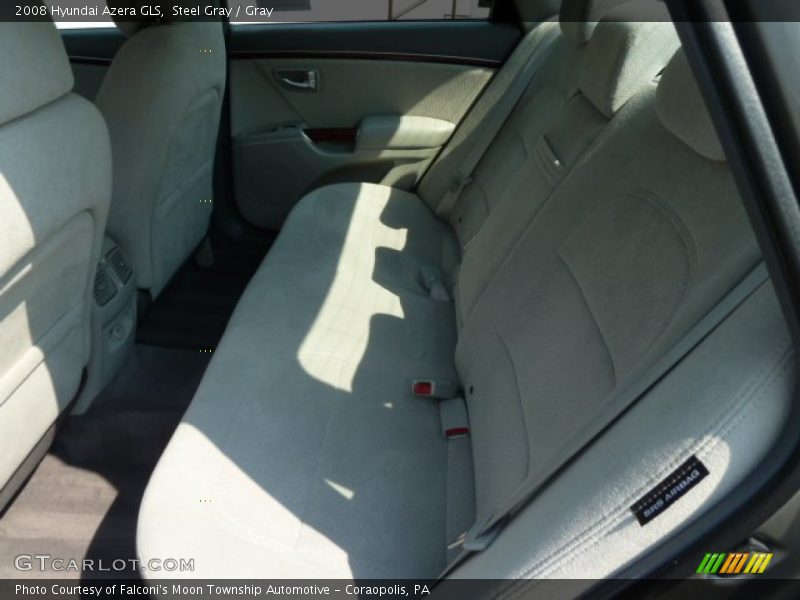 Steel Gray / Gray 2008 Hyundai Azera GLS