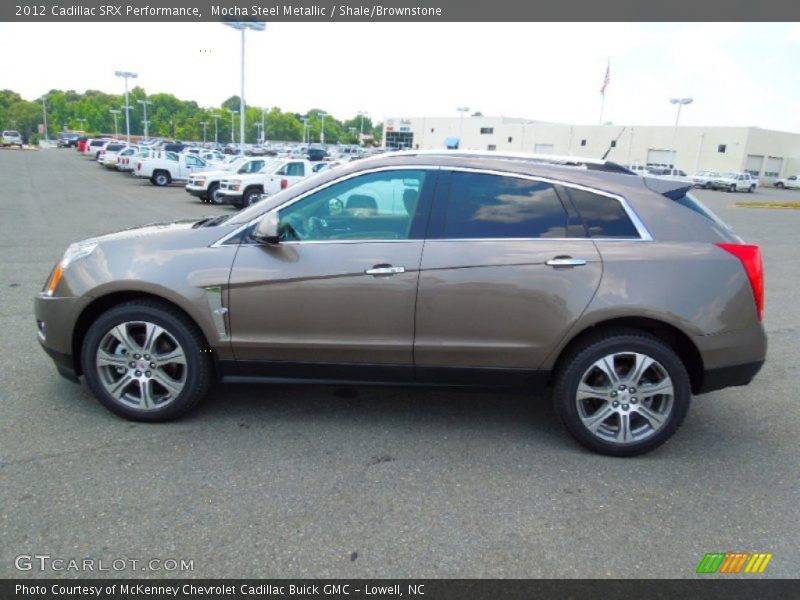 Mocha Steel Metallic / Shale/Brownstone 2012 Cadillac SRX Performance