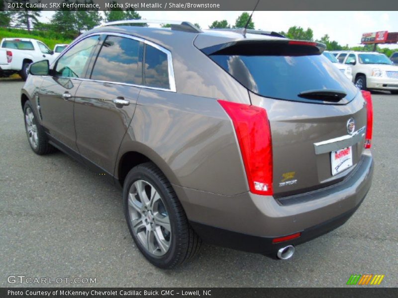 Mocha Steel Metallic / Shale/Brownstone 2012 Cadillac SRX Performance