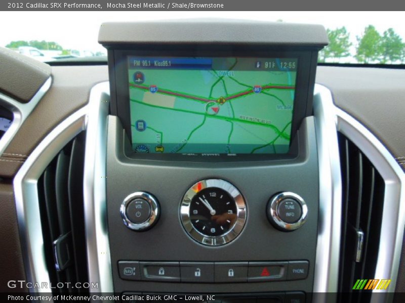 Mocha Steel Metallic / Shale/Brownstone 2012 Cadillac SRX Performance
