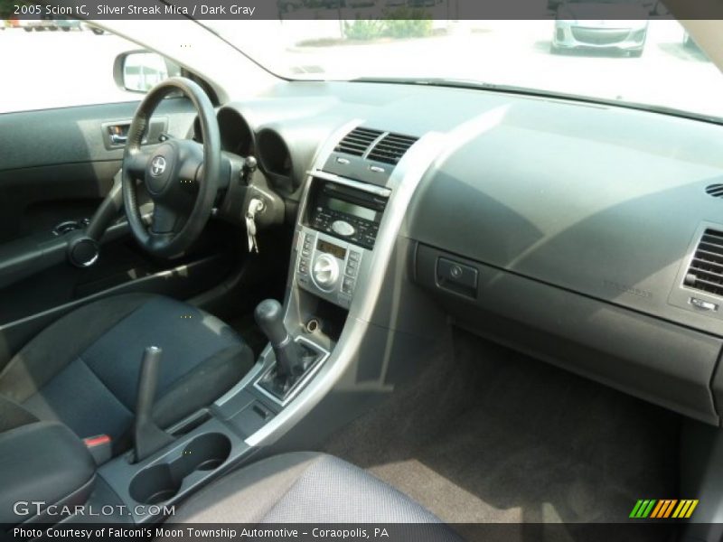 Silver Streak Mica / Dark Gray 2005 Scion tC